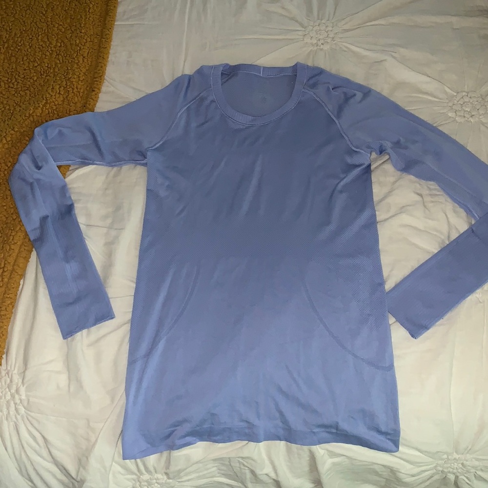 Lululemon purple swiftly tech crew